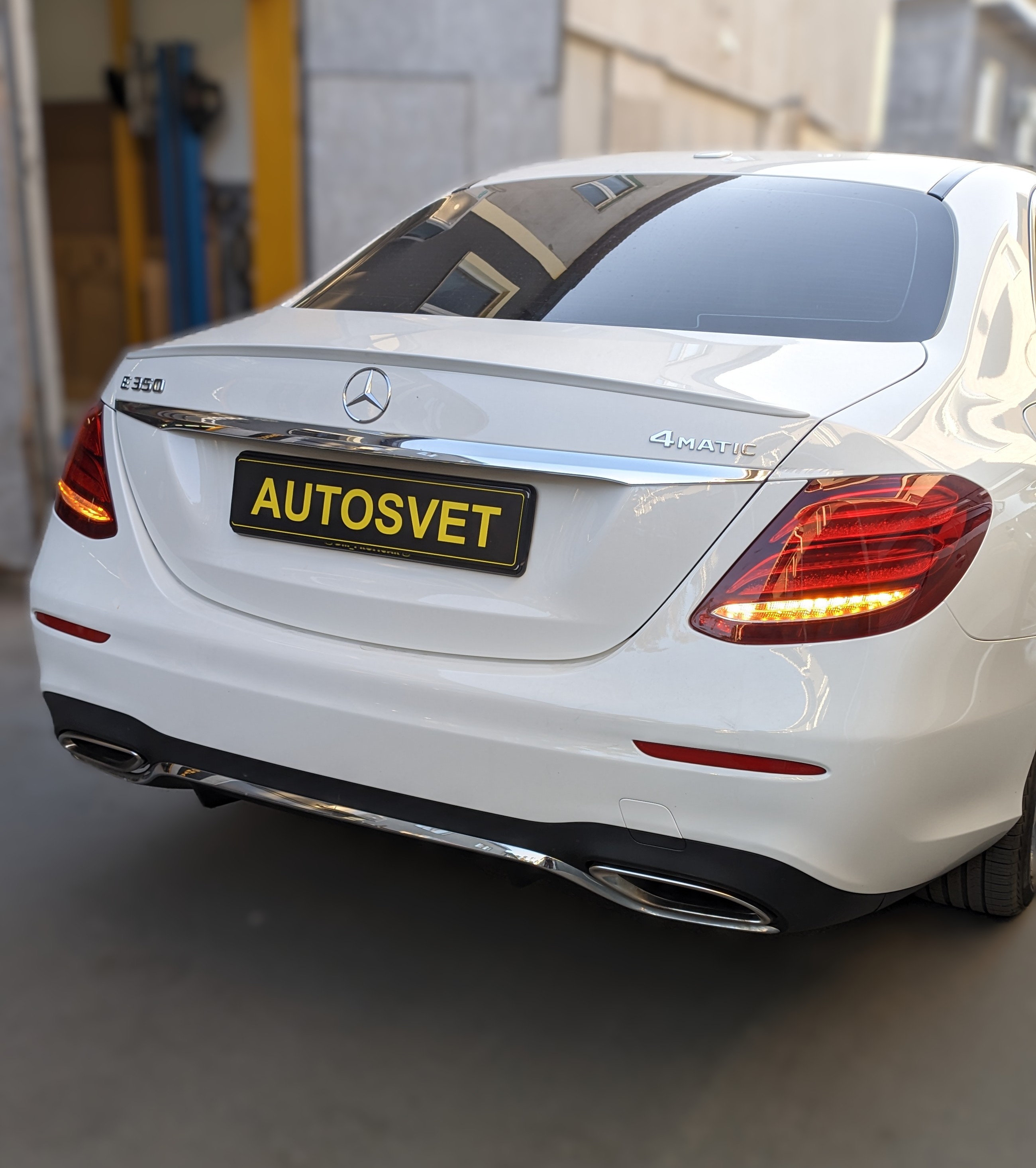 Mercedes-benz w213 переробка ліхтарів з америки на європу