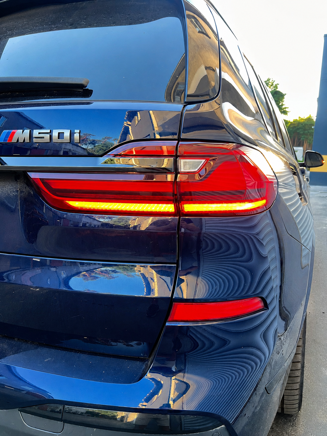 Переробка задніх ліхтарів BMW X7 M50i з США на Європу &mdash; Київ, Світла 6Б