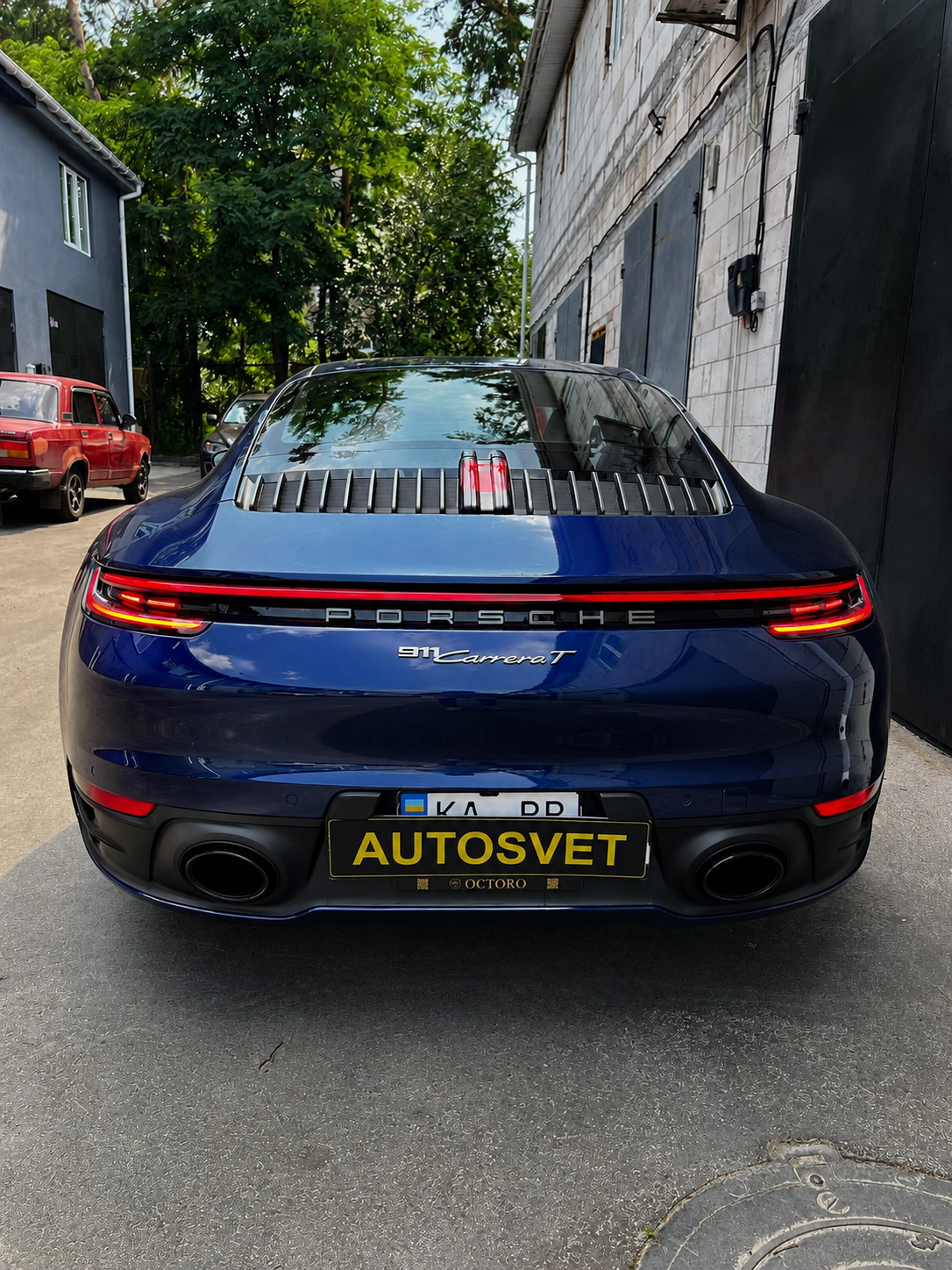 Porsche 911 після переробки задніх ліхтарів США на Європу &mdash; AUTOSVET Київ