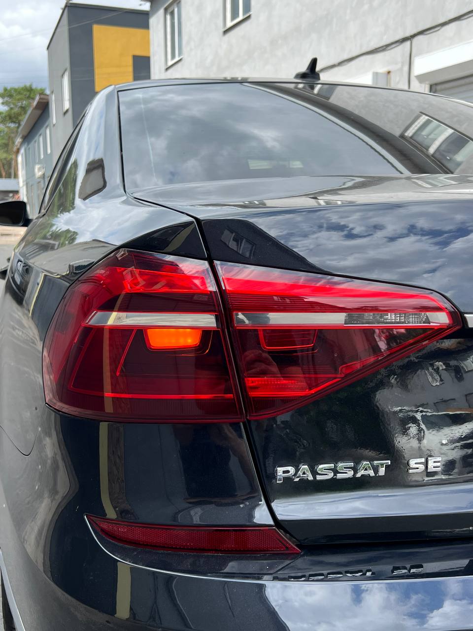 Vw passat nms  Переробка задніх ліхтарів з америки на европу