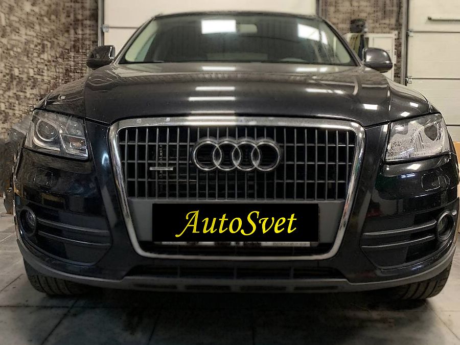 Audi Q5: Замена стекл фар