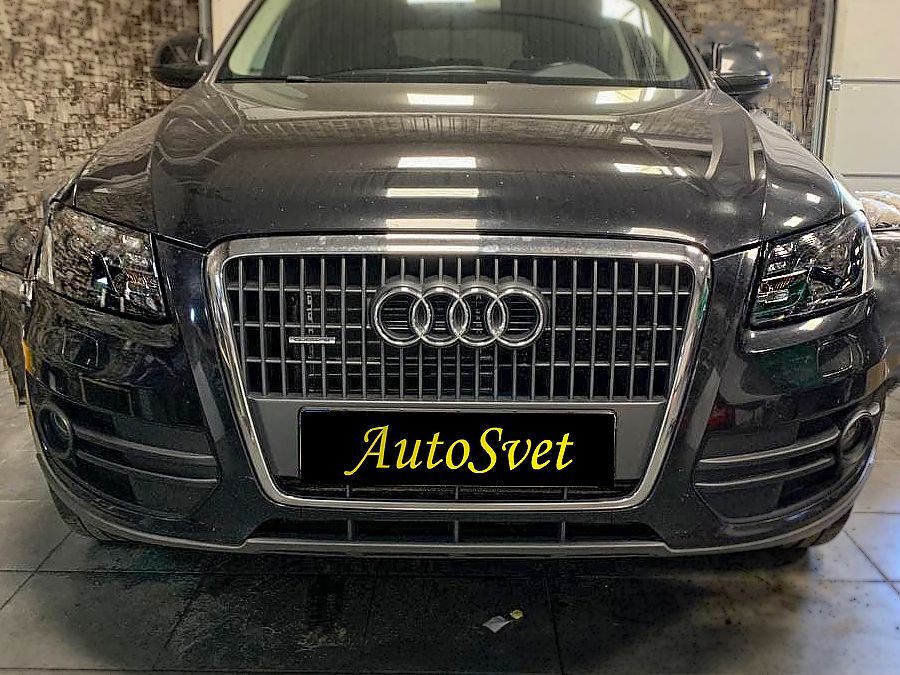 Audi Q5: Замена стекл фар